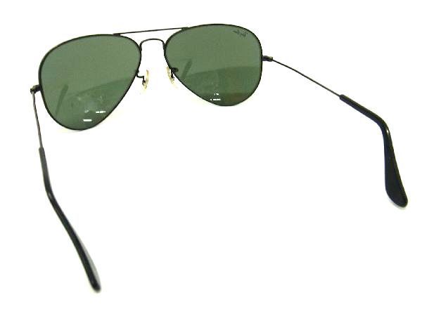 1円 ■美品■ Ray-Ban レイバン B&L ボシュロム ヴィンテージ USA アビエーター サングラス メガネ 眼鏡 ブラック系 AU5596_画像2