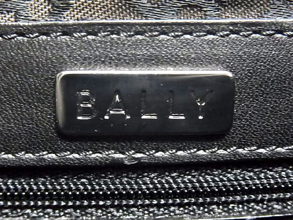 1円 ■美品■ BALLY バリー レザー ワンハンドル ハンドバッグ ショルダーバッグ 肩掛け レディース ブラック系 BI0012_画像6