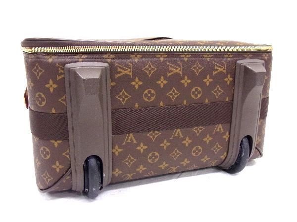 1円　■美品■ LOUIS VUITTON ルイヴィトン M23295 モノグラム ペガス65 2輪 キャリーバッグ スーツケース キャリーケース AW1047_画像7