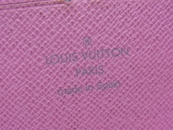 1円 LOUIS VUITTON ルイヴィトン M60241 モノグラムマルチカラー ジッピーウォレット ラウンドファスナー 長財布 アイボリー系 AV4393_画像5