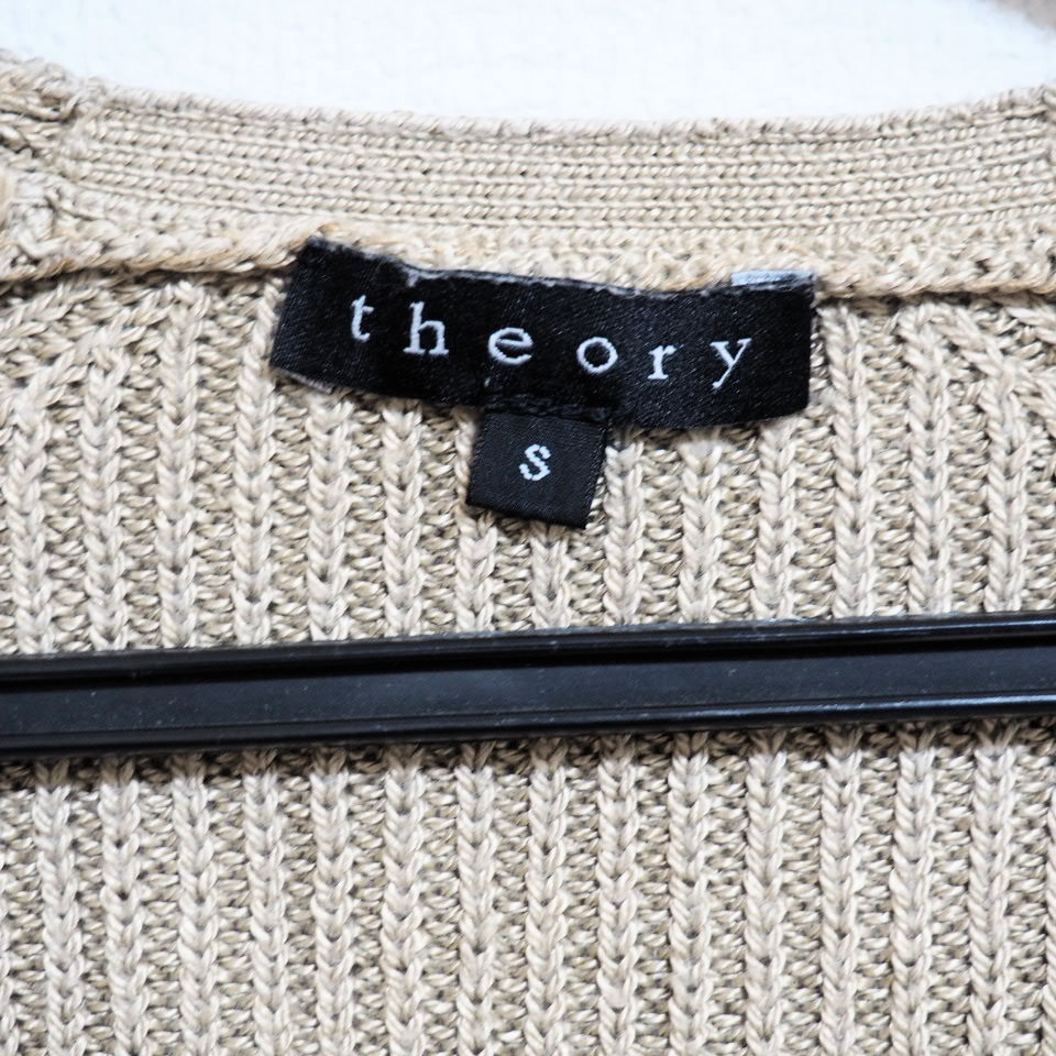 theory セオリー シルク 100% ニット セーター Sサイズ_画像2
