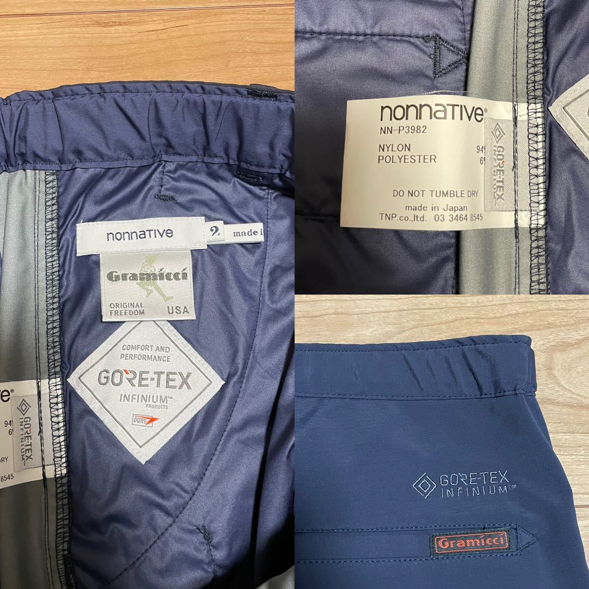パンツ nonnative ノンネイティブ GRAMICCI グラミチ GORE-TEX パンツ nonnative ノンネイティブ GRAMICCI グラミチ GORE-TEX