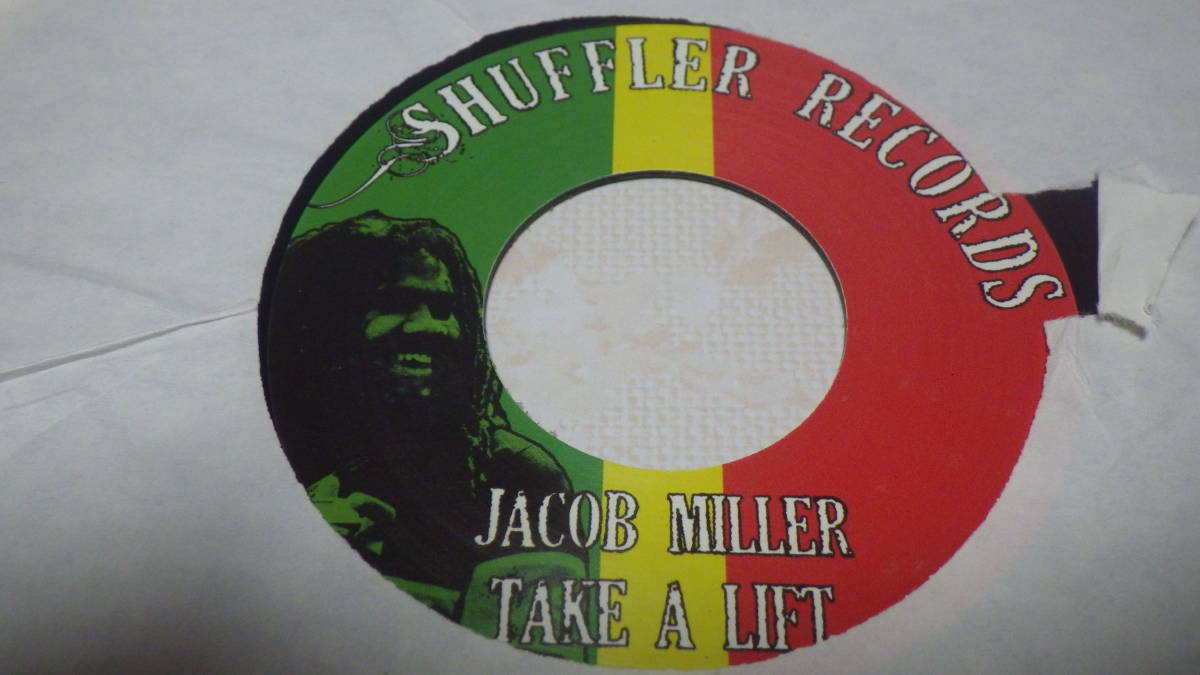 7inch jacob miller Take A Lift shuffler records ex reggae レゲエ roots ルーツ dub ダブ inner circle ジャマイカ Tenament Yard_画像1