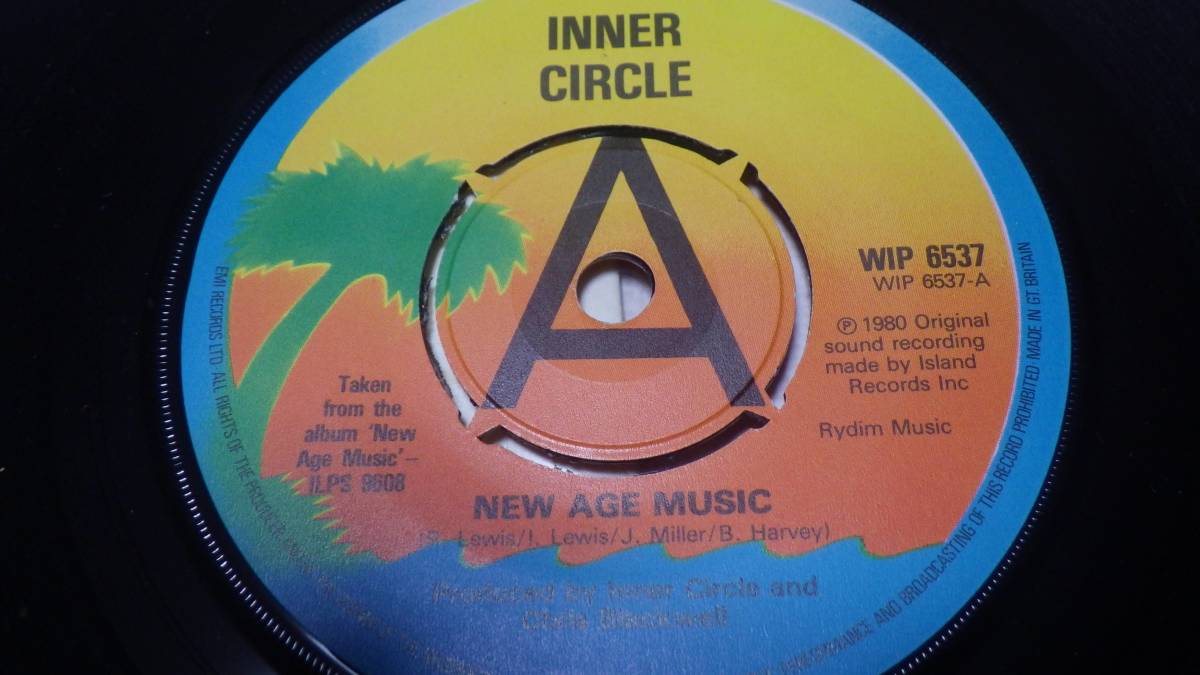 7inch inner circle new age music レゲエ dub インナーサークル reggae レゲエ jamaica ジャマイカ island アイランドの画像1