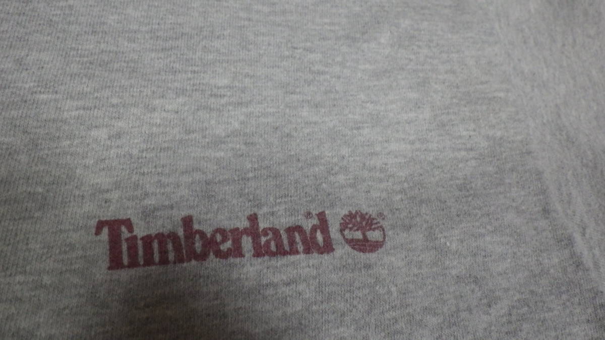 90s ティンバーランド 半袖Tシャツ M グレー アメリカ USA製 vintage ビンテージ timberland ヨットプリント 海 マリン 90年代 アウトドア_画像3