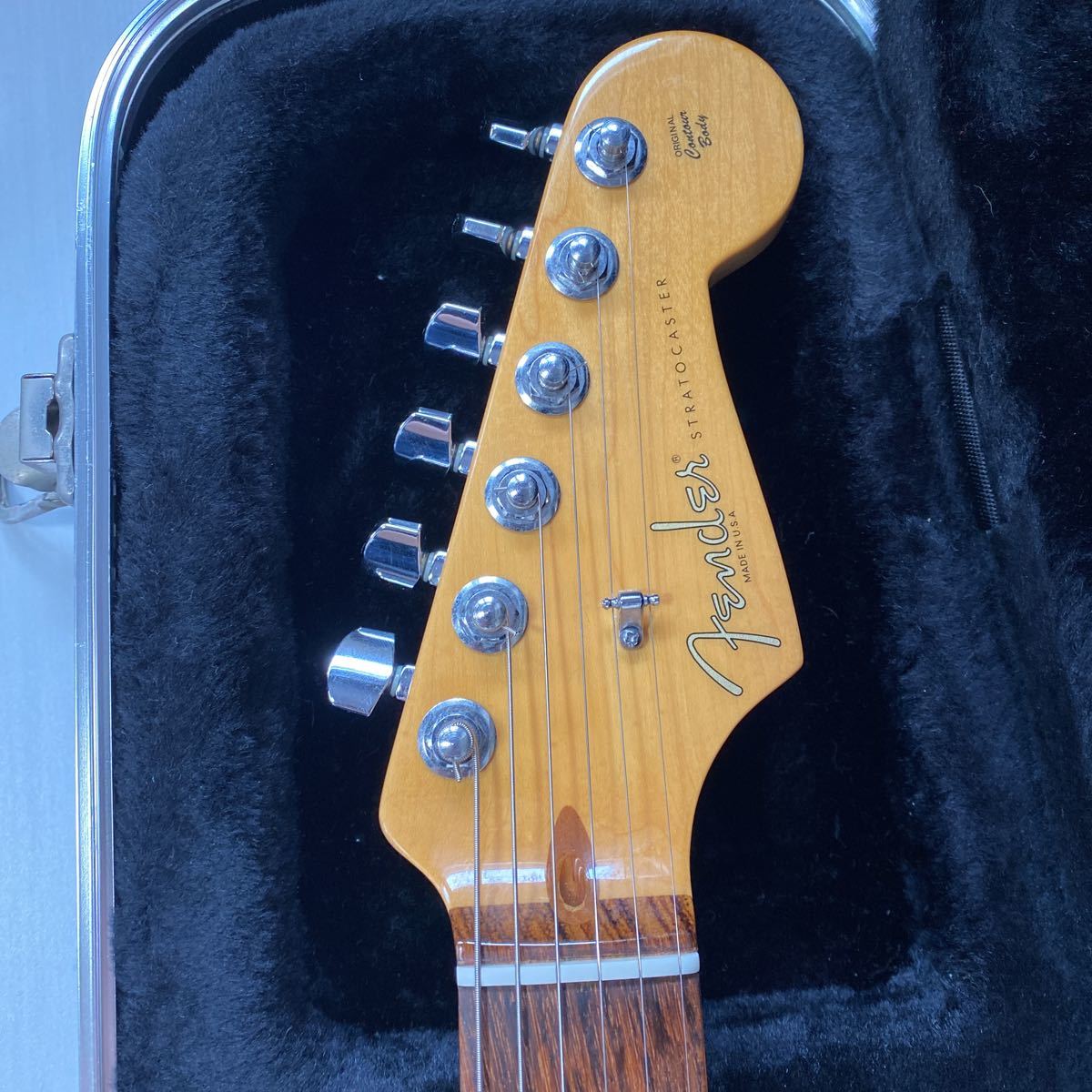 1円 Fender USA American standard Stratocaster サンバースト フェンダー ストラトキャスター 純正ハードケース付属 アメスタ_画像2