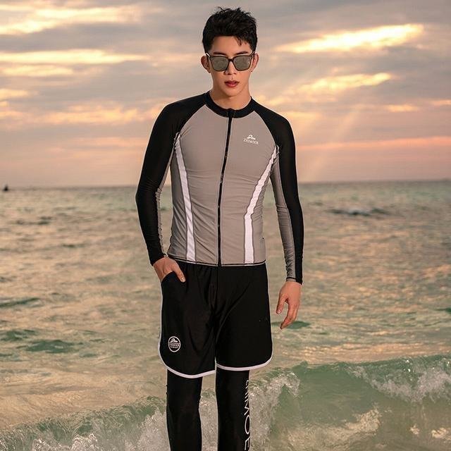 3点セット フィットネス サーフィン 水着 フィットネス水着 日焼け防止 競泳水着 フィットネス レギンス スイムウェア サイズXL_画像4