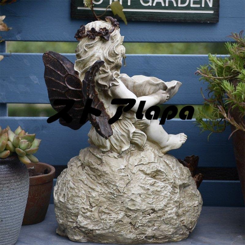  super popular angel ornament resin made pretty interior gardening garden ornament garden Angel objet d'art angel garden garden outdoors entranceway 