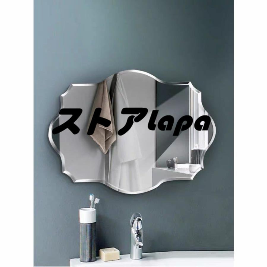 【新入荷】 壁掛けミラー アンティーク調 壁掛け鏡 壁掛け ウォールミラー 50x70