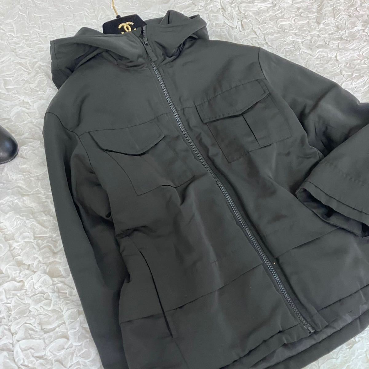 UNIQLO White mountaineering 150 ダウンジャケット　ユニクロ　マウンテンパーカ ジャケット アウター で50㎝_画像5