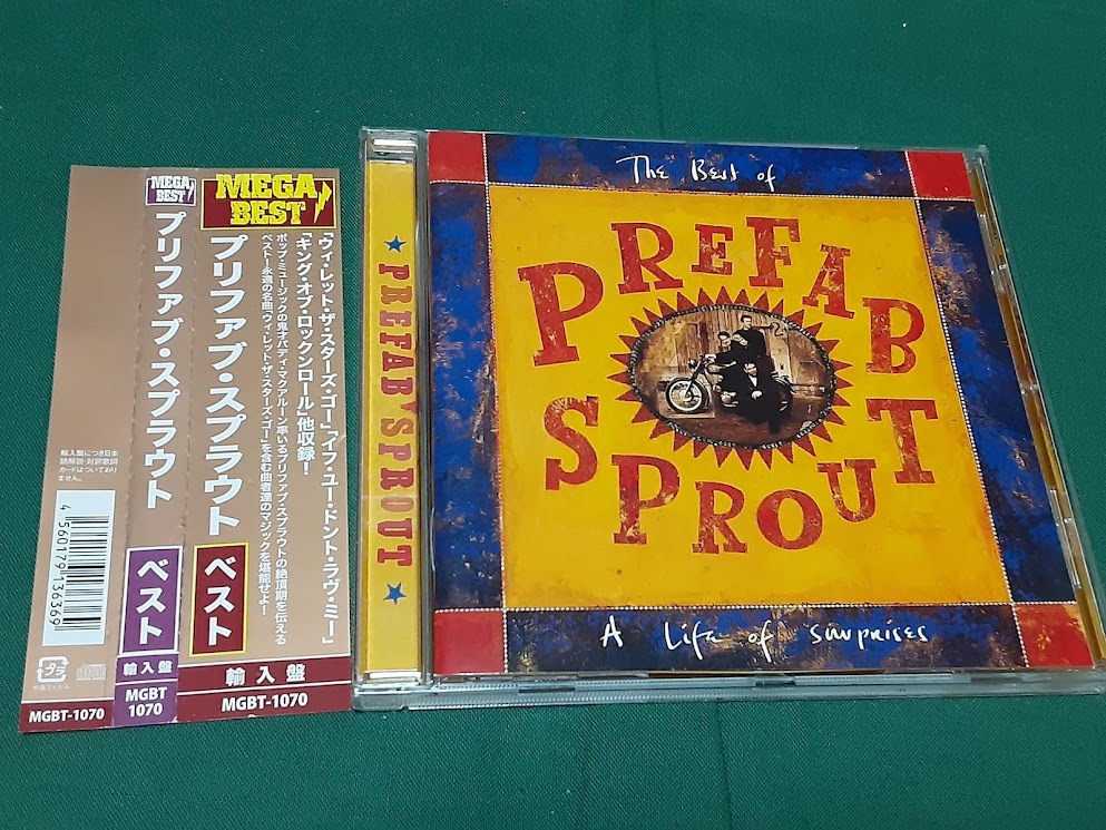 PREFAB SPROUT　プリファブ・スプラウト◆『ベスト』帯付 直輸入盤CDユーズド品_画像1