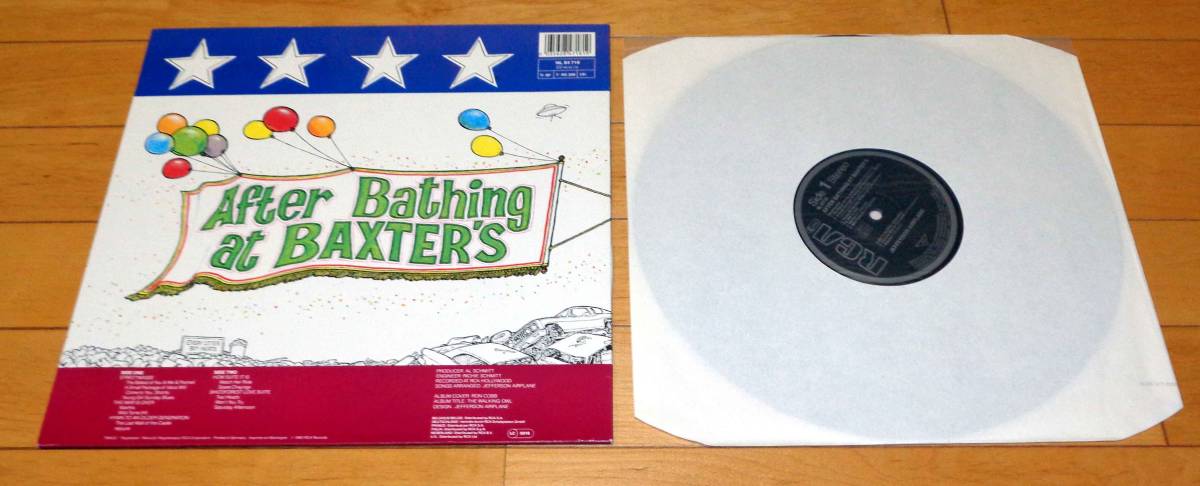 【極美品ドイツ盤】JEFFERSON AIRPLANE / AFTER BATHING AT BAXTER'S【レア】_画像3