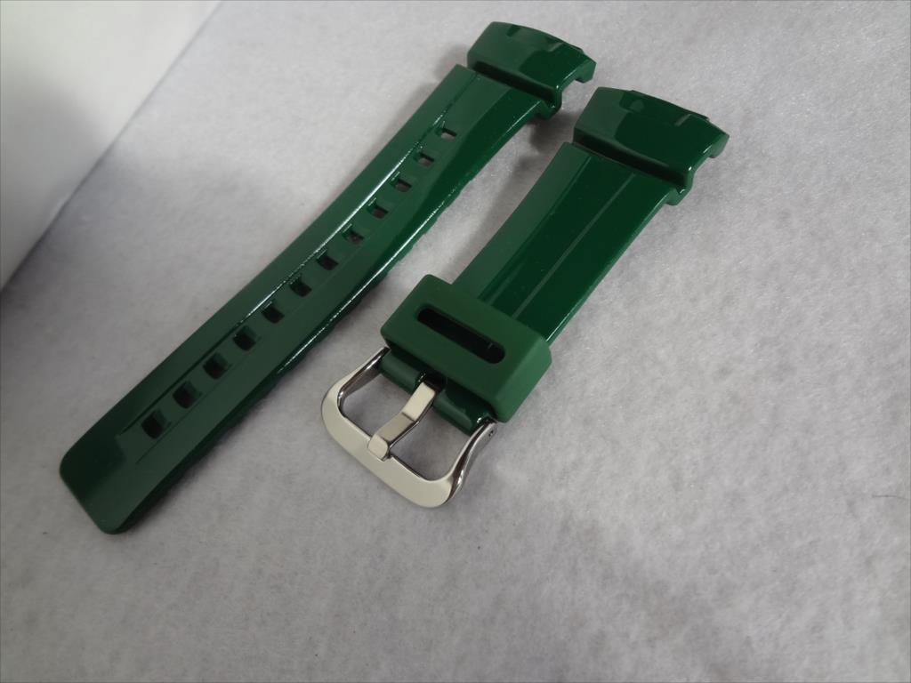 CASIOカシオ純正G-SHOCKベルトG-2300GR-3JF Green Colors（グリーン・カラーズ） 緑　バンド _画像4