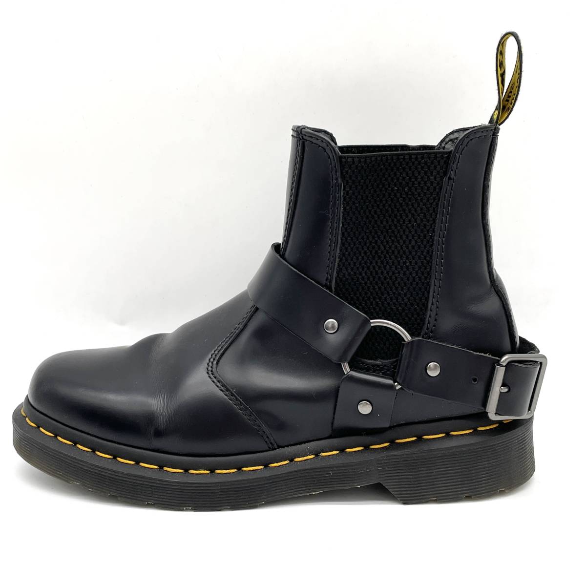 1円 極美品 Dr.Martens ドクターマーチン WINCOX サイドゴアブーツ ウィンコックス チェルシーブーツ 23866001 UK5 24.5cm_画像8