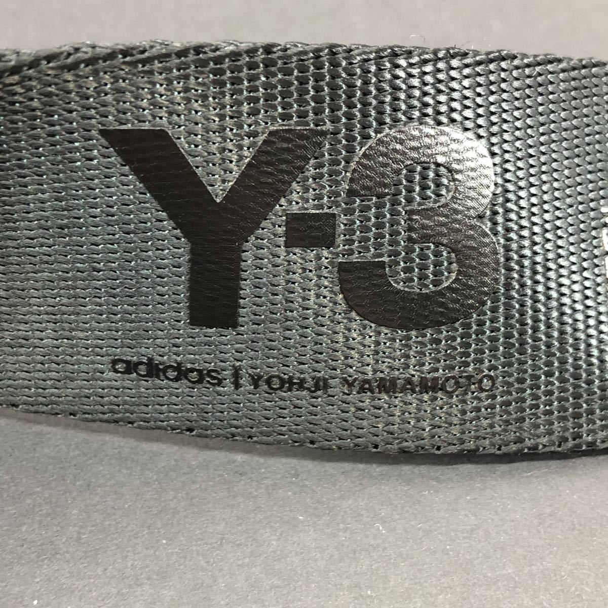 Y-3 adidas ロゴ刺繍 リング ベルト　ヨウジヤマモト x adidas YOHJI YAMAMOTO アディダス ブラック _画像5