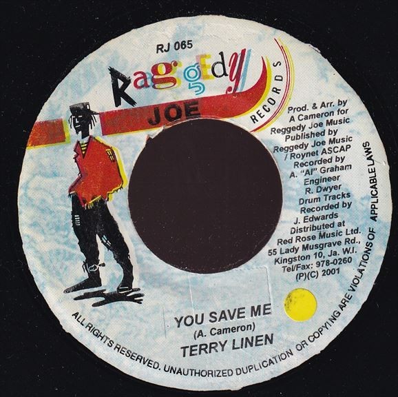 Terry Linen - You Save Me A0105_画像1