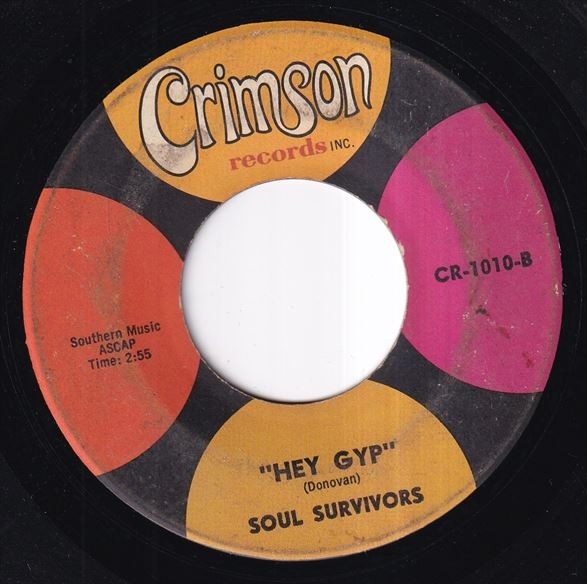 Soul Survivors - Expressway To Your Heart / Hey Gyp (C) SF-CE078_画像1