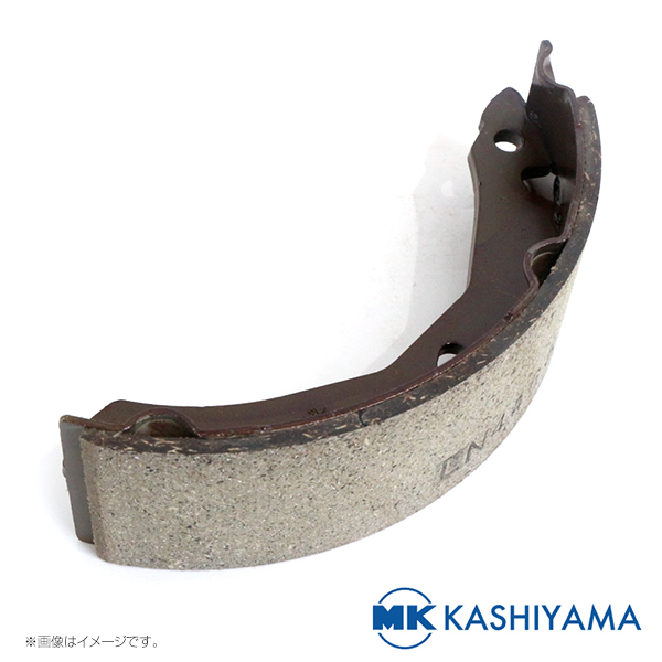 MKkasiyama Eterna E53A brake shoe rear ( leading side ) Z6701-10 Mitsubishi original exchange maintenance maintenance 