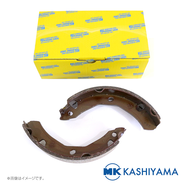 MKkasiyama Delta Wide YB21G brake shoe rear ( leading side ) Z2232-10 Daihatsu original exchange maintenance maintenance 