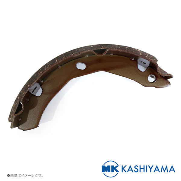 MKkasiyama Delta Wide YB21G brake shoe rear set ( leading side & trailing side ) Z2232-10 Daihatsu original exchange 