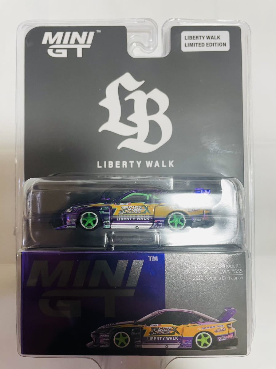 MINI GT LBWK リミテッド スーパーシルエット　シルビア　S15 リバティウォーク限定 LB-Super Silhouette Nissan S15 SILVIA _画像1