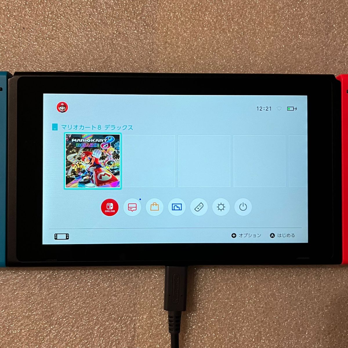 完品 Nintendo Switch バッテリー強化版 ネオン おまけ付き