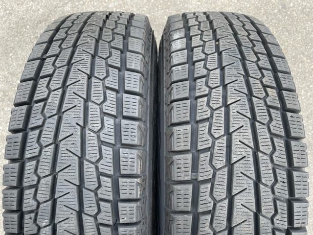 バリ溝国産スタッドレス 2018年製 ヨコハマ アイスガード G075 15インチ 6.5J+35 195/80R15 107/105L 200系ハイエース レジアスエース_画像9