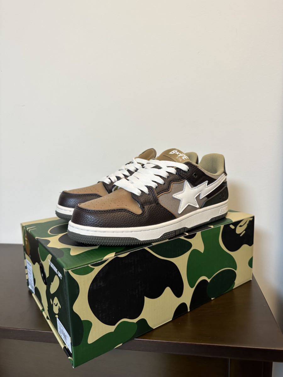 新品未使用 A BATHING APE アベイシングエイプ BAPE SK8 STA スニーカー 箱 保存袋あり_画像5