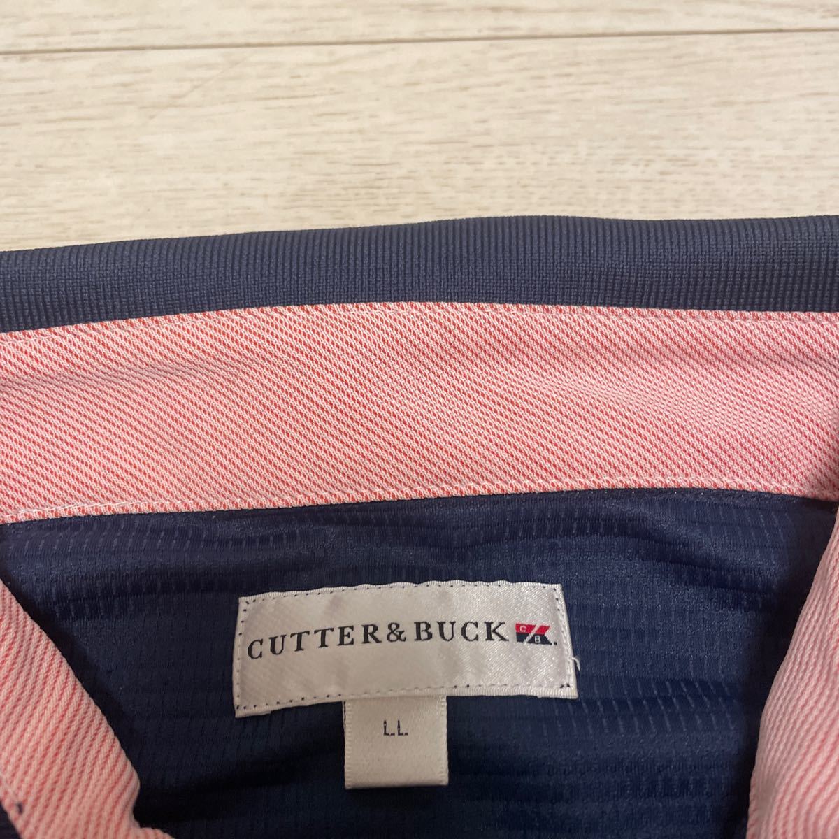CUTTER&BUCK カッターアンドバック 半袖ポロシャツ サイズLLの画像3