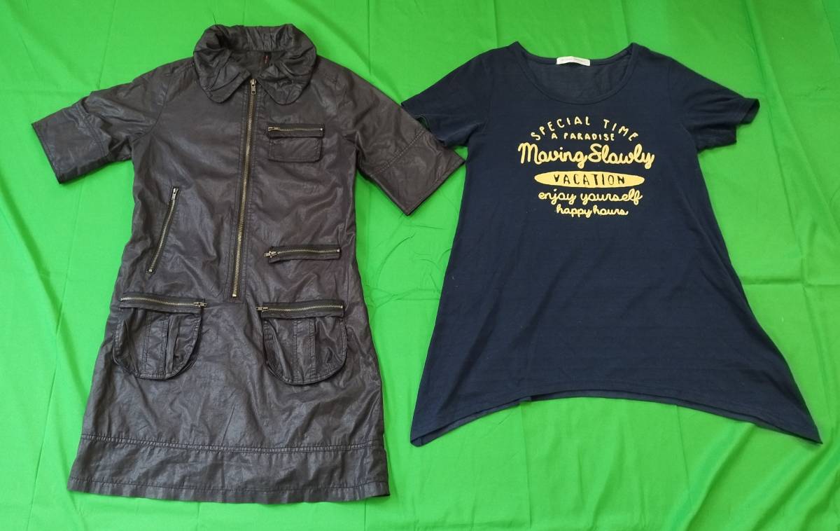 【中古品】子供服　150サイズ　まとめ売り　セット　女の子　春夏　合計10着　プラス帽子1個　FB68　ZARA Girls　Twocolon　ユニクロ　他_画像2