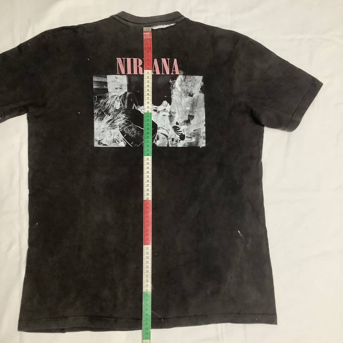 幻 1990年ライブ限定 Nirvana × Sonic Youth 関係者 カート・コバーン着用 Bleach & Gooヴィンテージ Tシャツ 80s 90s _画像8