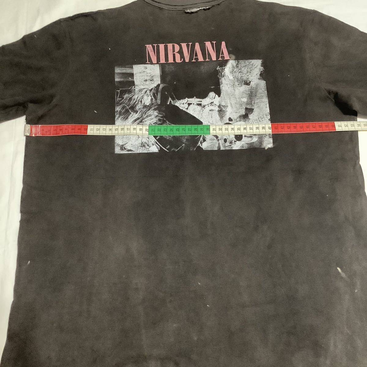 幻 1990年ライブ限定 Nirvana × Sonic Youth 関係者 カート・コバーン着用 Bleach & Gooヴィンテージ Tシャツ 80s 90s _画像7