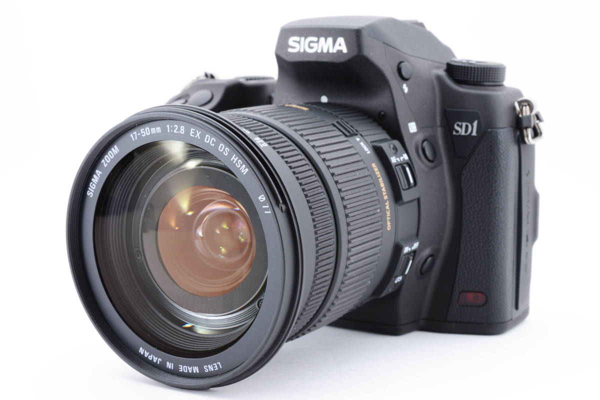 ★特上級★完動品★ SIGMA SD1 Merrill 17-50mm F2.8 EX DC OS HSM レンズキット_画像2