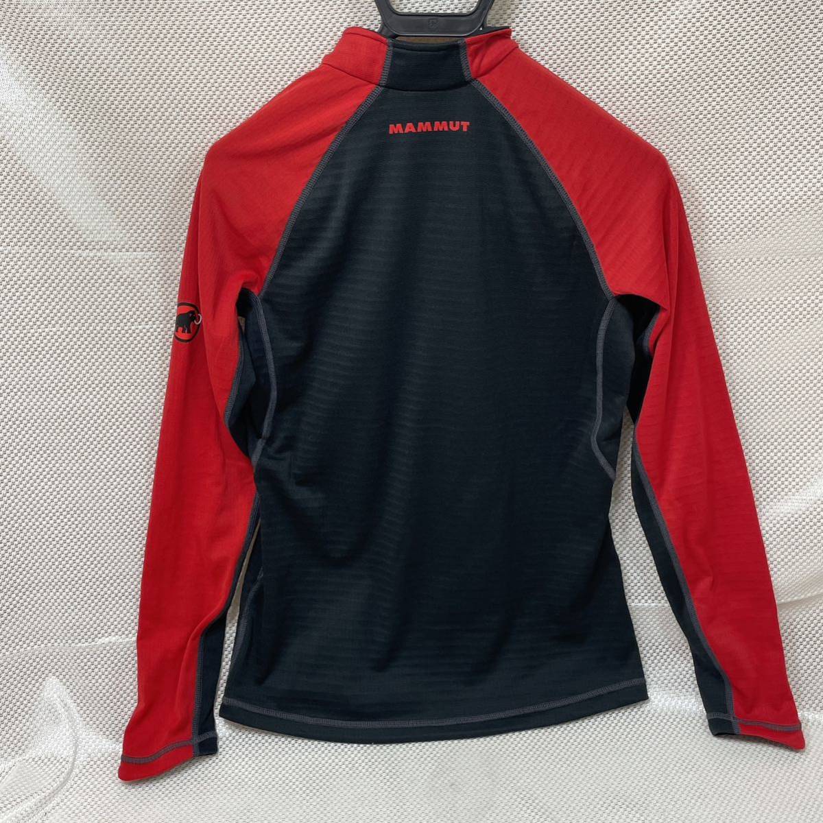 [ unused . close * half-price!]MUMMUT long sleeve half Zip inner * Mammut Pola Tec Powered lai pull over shirt *1041-06350*