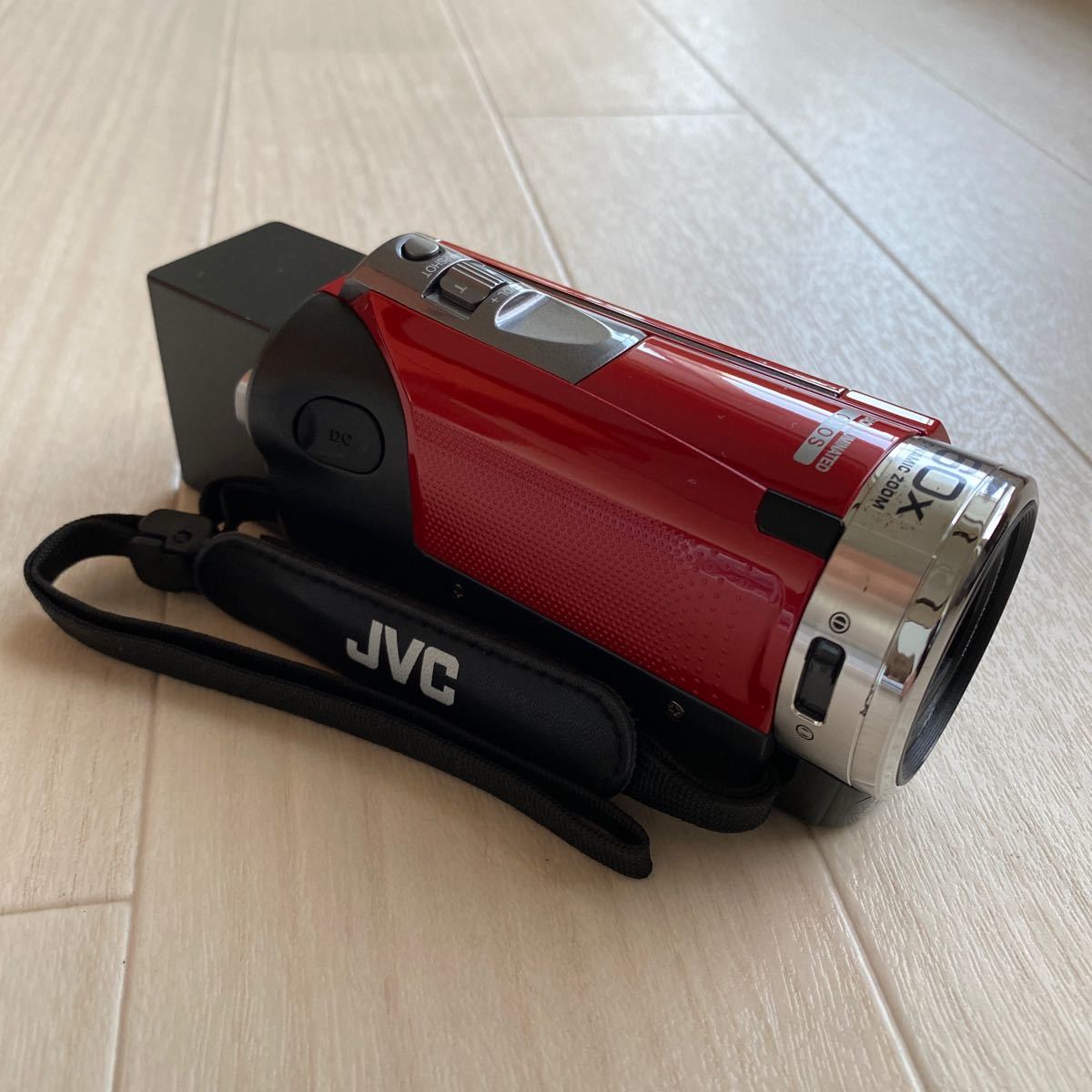 ●概ね美品 JVC ケンウッド FULL HD Everio GZ-E750-R エブリオ デジタルビデオカメラ 送料無料 V319_画像2