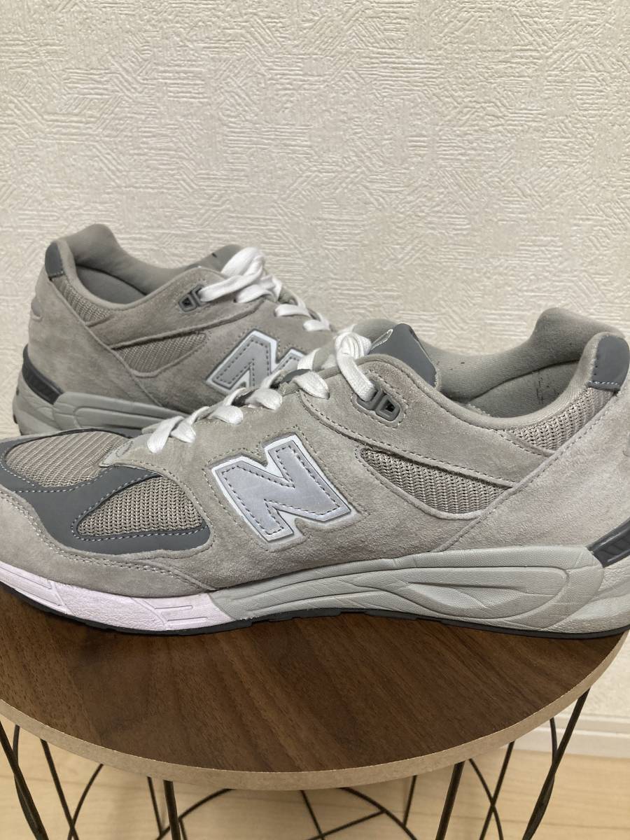 NEW BALANCE M990 GR2 GY2 us10 28cm made in usa ニューバランス 990 v2 アメリカ製 グレー_画像7