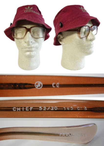 Value Eyewear 80s VINTAGE dead stock Vintage dead stock frame glasses glasses square sunglasses RUN DMC