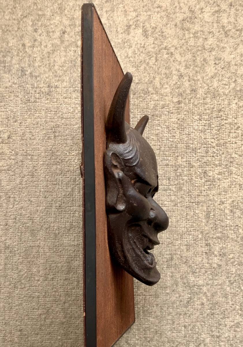 鬼面 鉄面』お面 般若 般若面 はんにゃ 魔除け 厄除け 開運 鬼面 鉄面』お面 般若 般若面 はんにゃ 魔除け 厄除け 開運