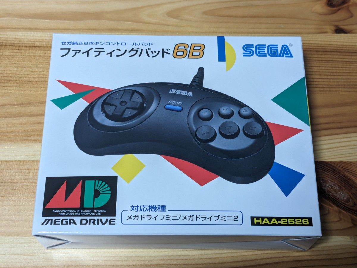 定期販売 セガ メガドライブ ファイティングパッド 6Ｂ 2個 - テレビゲーム