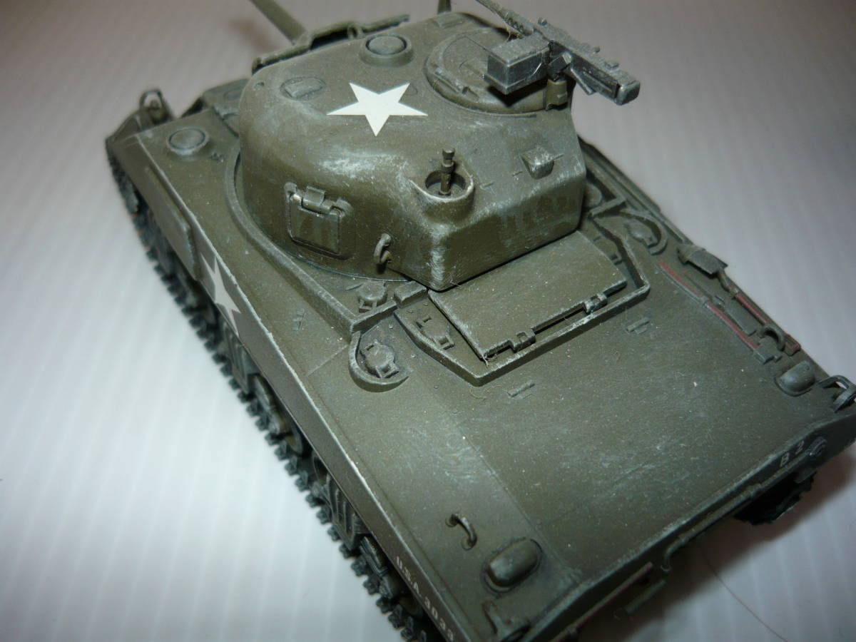  final product 1/48 America M4 car - man tank Tamiya kit 