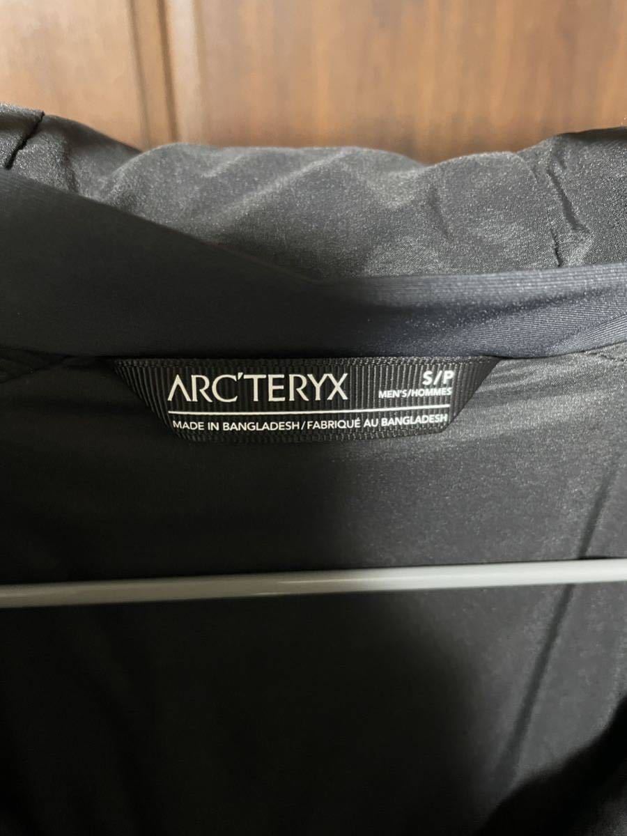 【送料無料】Arc'teryx ATOM AR HOODY ブラック S_画像6