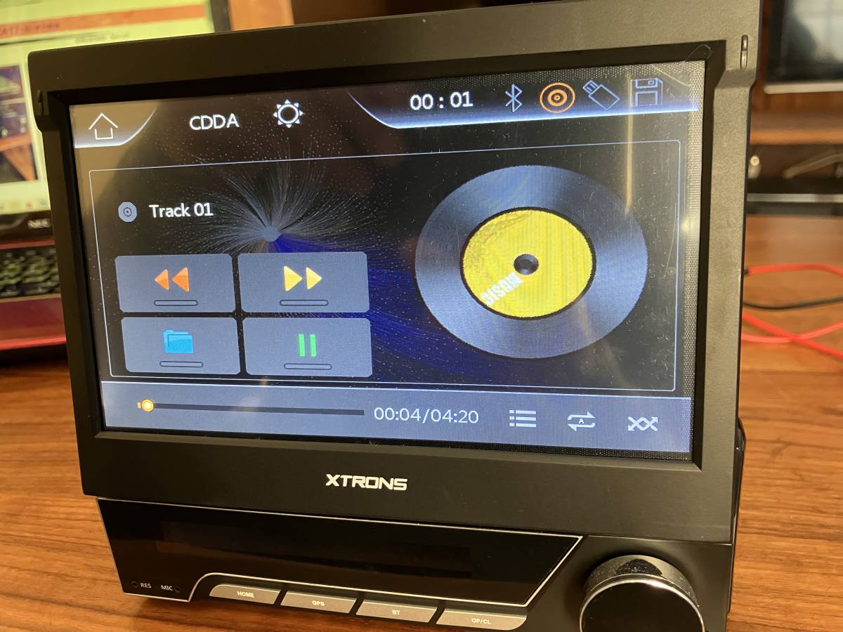 XTRONS 1DIN　カーナビ_画像3