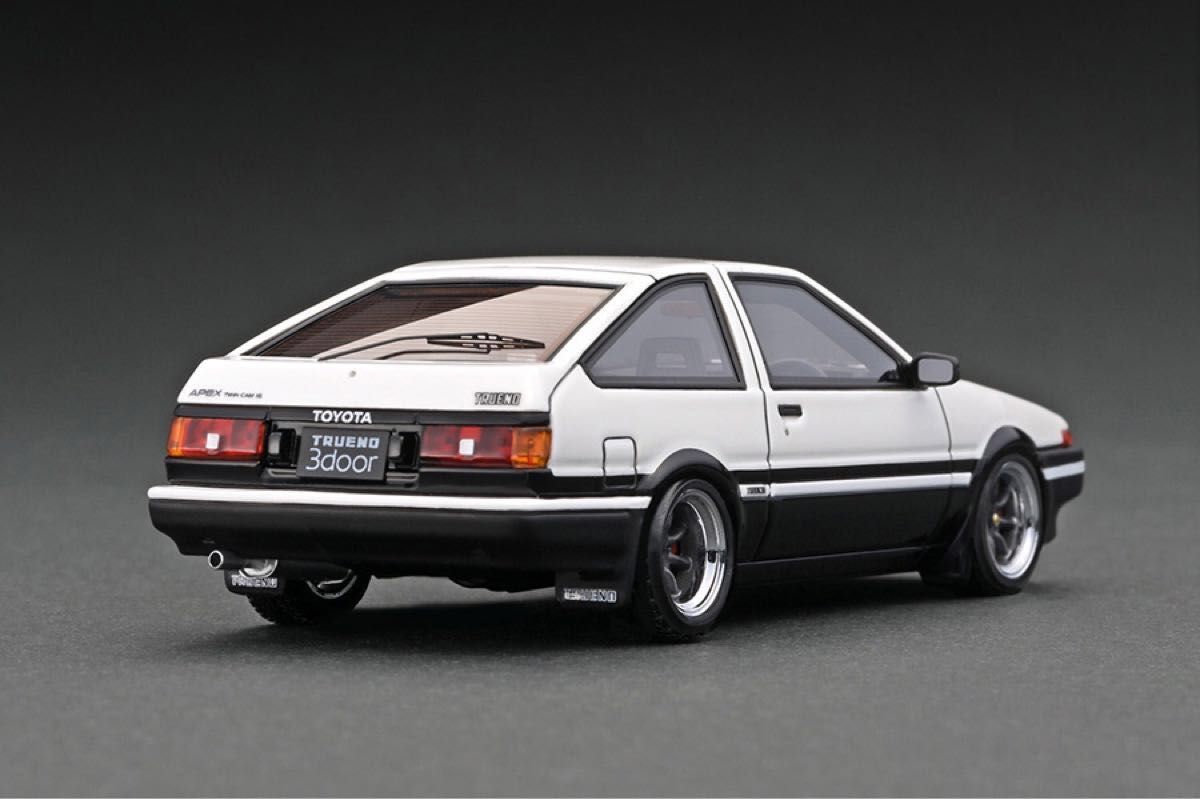 WEB限定 IG 1/43 トヨタ スプリンター トレノ 3Dr GT Apex (AE86)【IG2941】エンジン無し