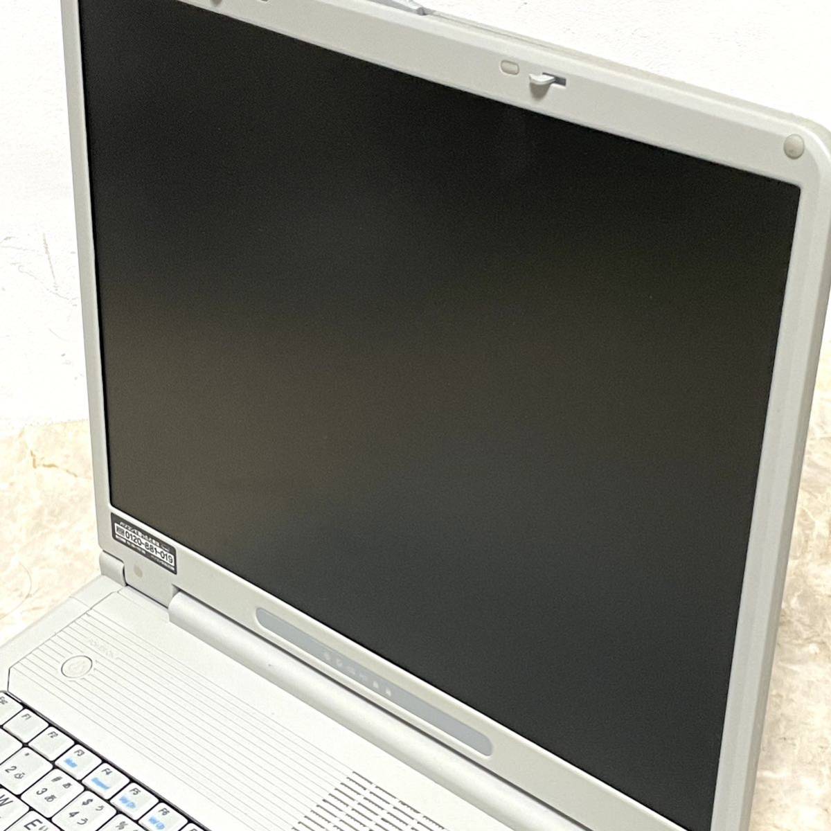 HITACHI ノートPC FLORA 270W ジャンク (r636)_画像5