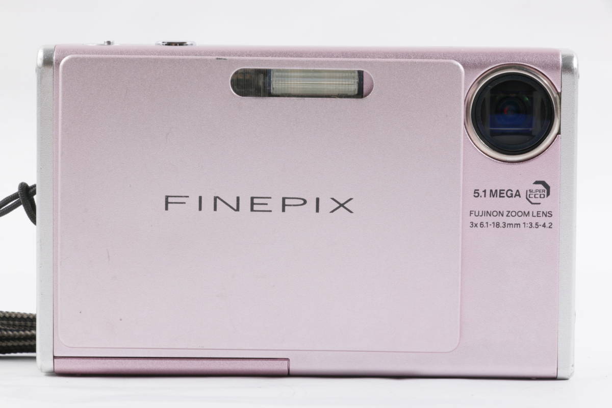 富士フィルム Fujifilm Finepix Z3 ピンク コンパクトデジタルカメラ 純正バッテリー充電器付き _画像2