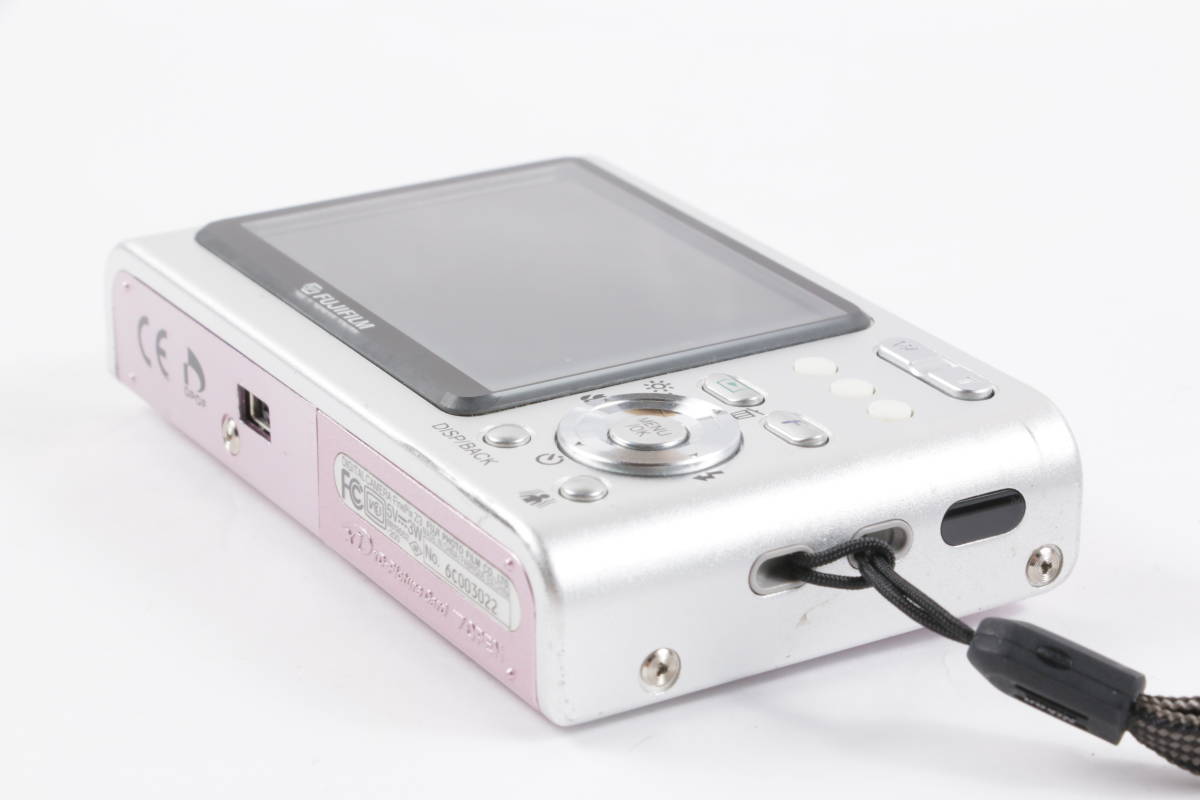 富士フィルム Fujifilm Finepix Z3 ピンク コンパクトデジタルカメラ 純正バッテリー充電器付き _画像8