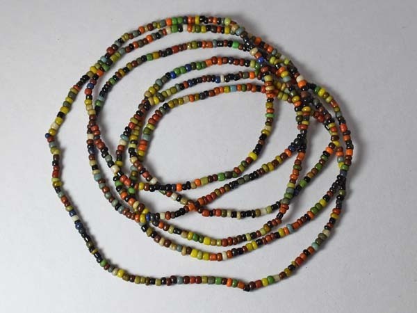 *. hoe . tonbodama * Java multicolor ultimate small bead beads one ream long D total length approximately 120Cm dragonfly sphere [Z17020D][.]
