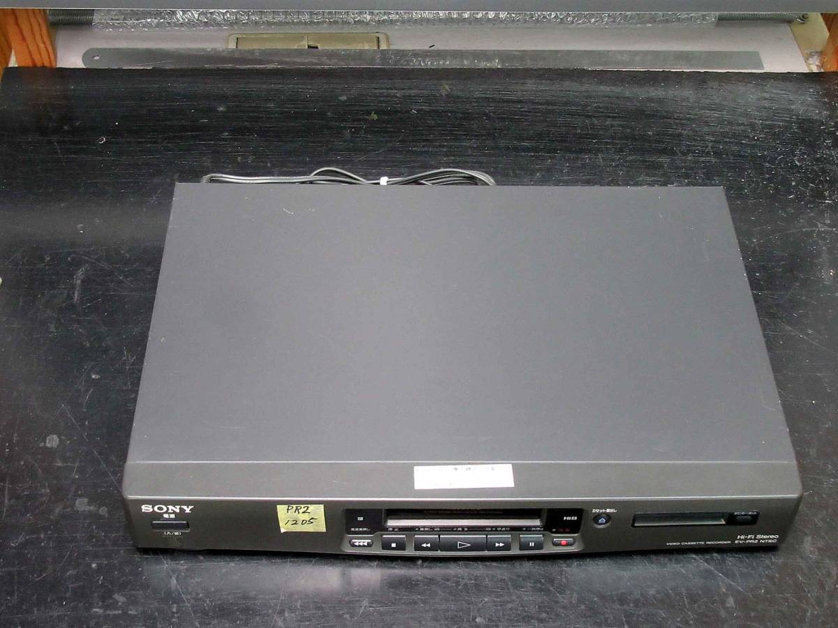 SONY 高画質Hi8ビデオデッキ・EV-PR2修理済保証付動作美品 i1205_画像9