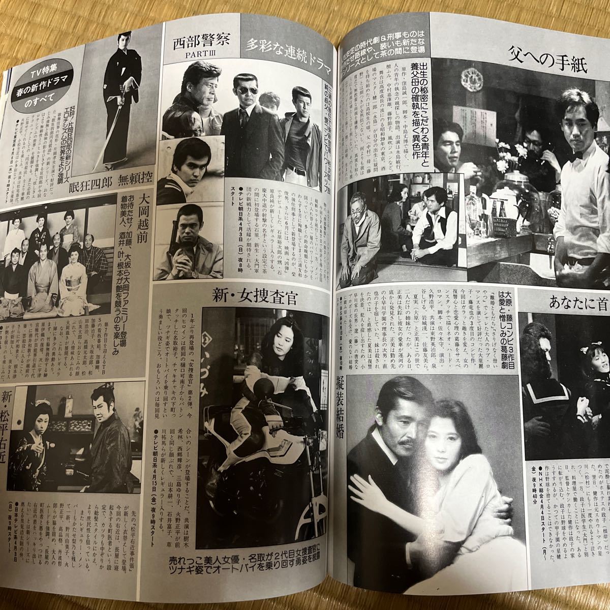 映画情報1983年5月号 大原麗子 風間杜夫 渡瀬恒彦 中本マリ 有馬稲子 松田聖子 西部警察PartⅢ スター・ウォーズ ジェダイの復讐 楢山節考_画像8