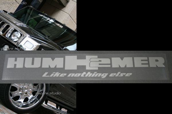 HUMMER デカール ステッカー ハマー シール　Ｈ１ Ｈ２ Ｈ３_Ｈ１ Ｈ２ Ｈ３　シール